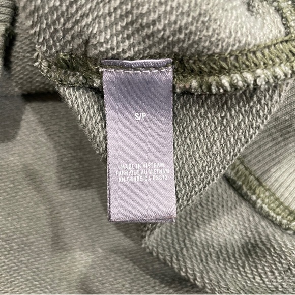 Aerie Green Turtle Neck Oversized Sweatshirt - Picture 6 of 11